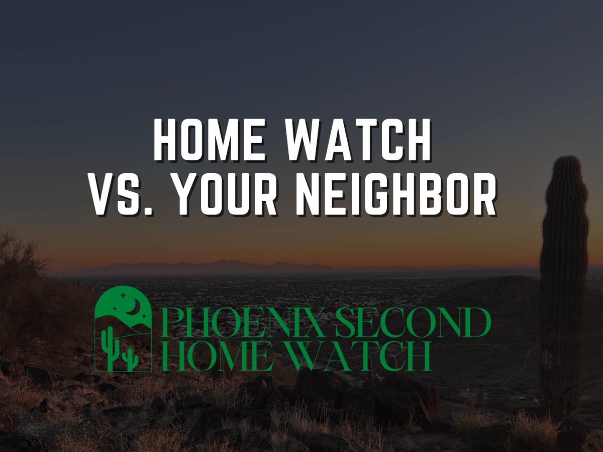 Home Watch, versus your neighbor